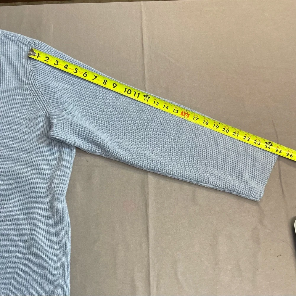 Old Navy light blue open front long cardigan XXL Tall - Picture 5 of 9